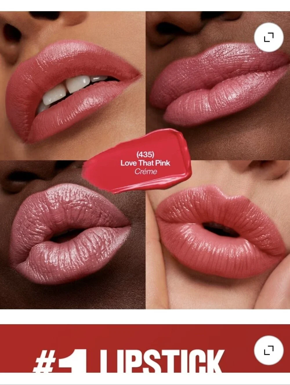 Revlon Cream Lipstick — Love That Pink